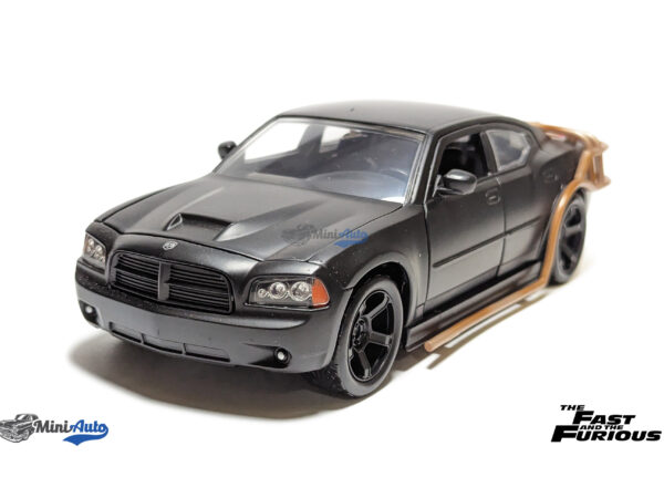 Dodge Charger Heist Car Fast & Furious - Black