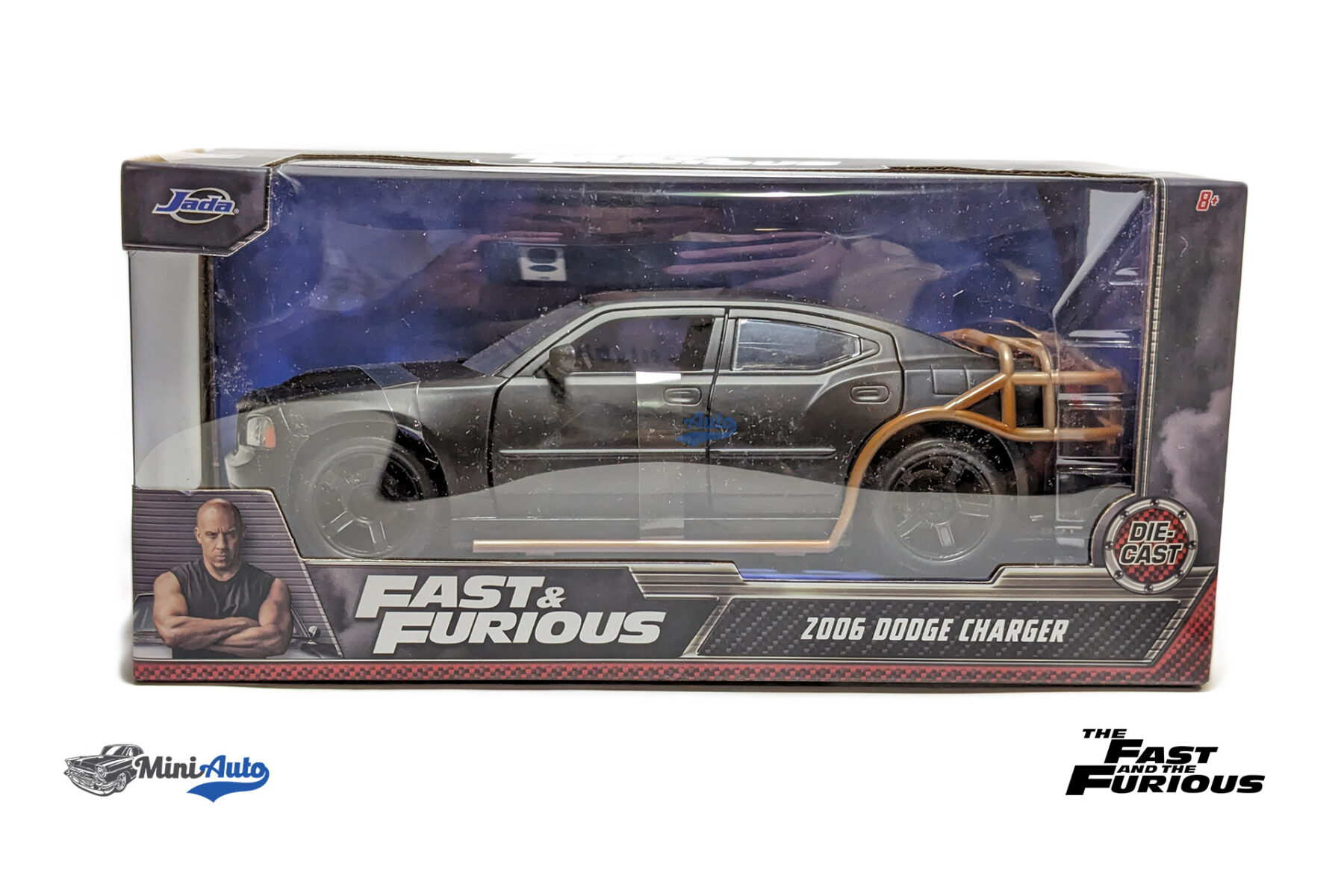 Dodge Charger Heist Car Fast & Furious - Black - Image 7