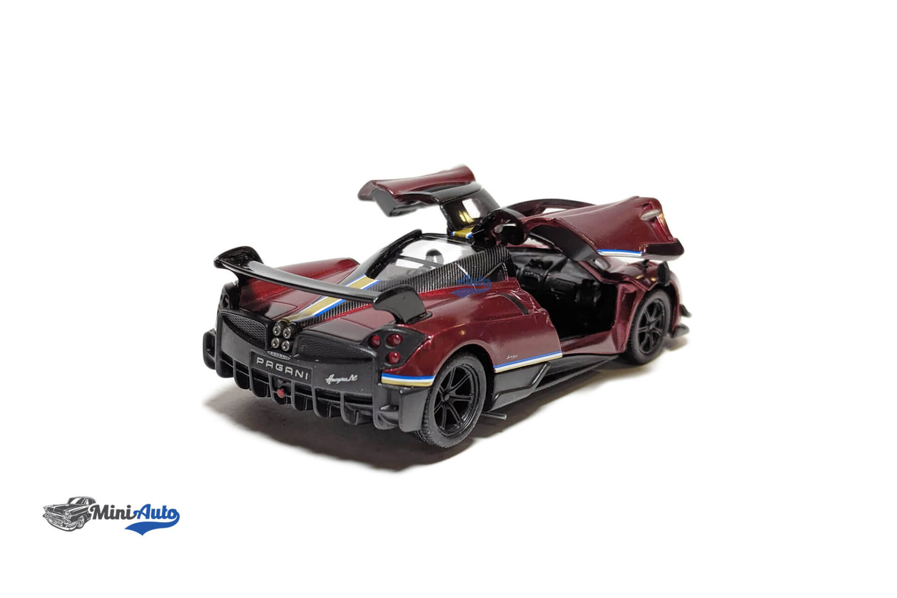 Pagani Huayra BC with printing & wing - 2017 - Red - Image 5