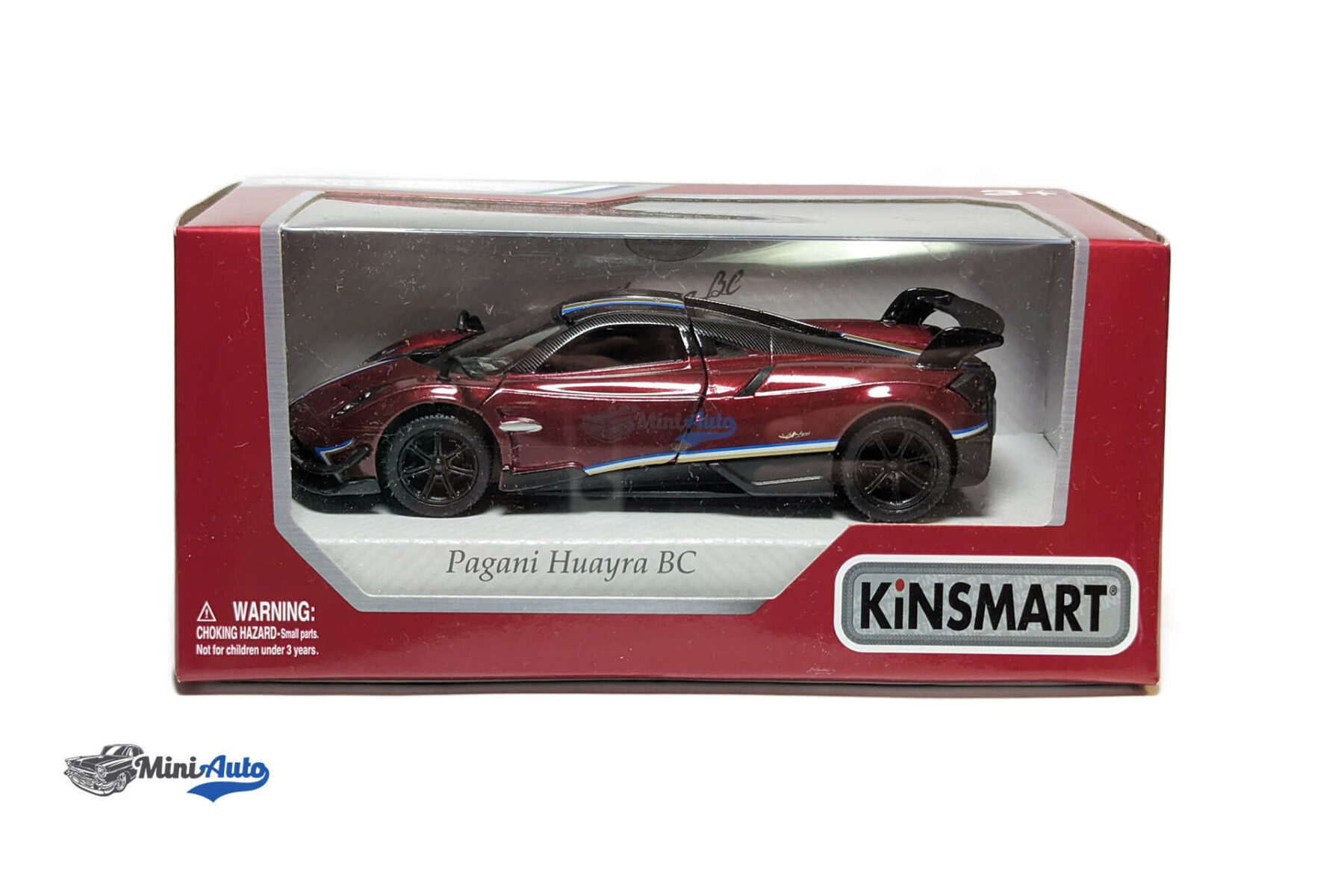 Pagani Huayra BC with printing & wing - 2017 - Red - Image 12