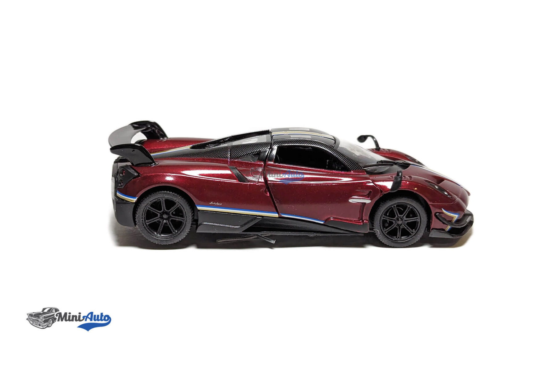 Pagani Huayra BC with printing & wing - 2017 - Red - Image 11