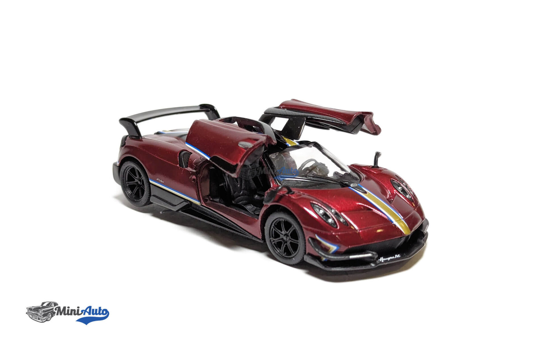 Pagani Huayra BC with printing & wing - 2017 - Red - Image 3