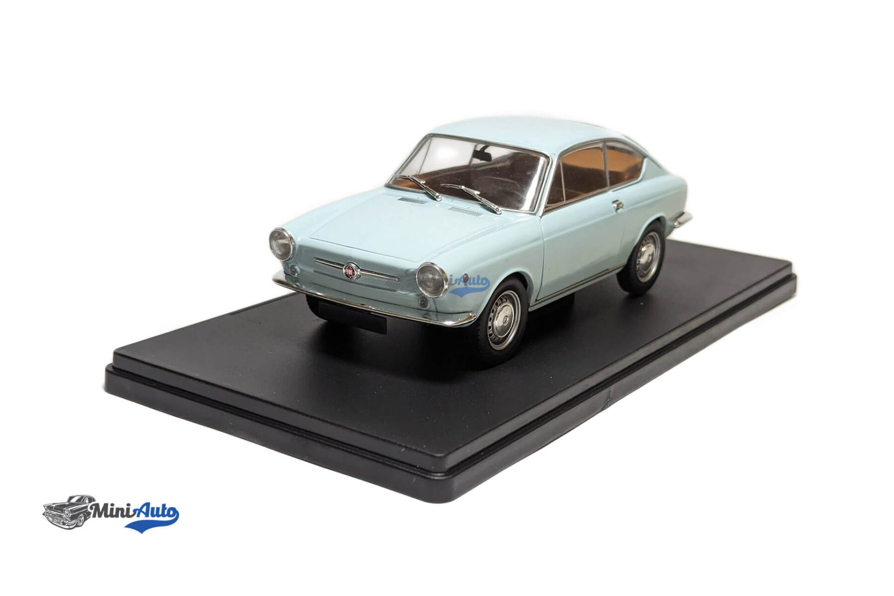 Fiat 850 coupe -1965 - Light blue - Image 3
