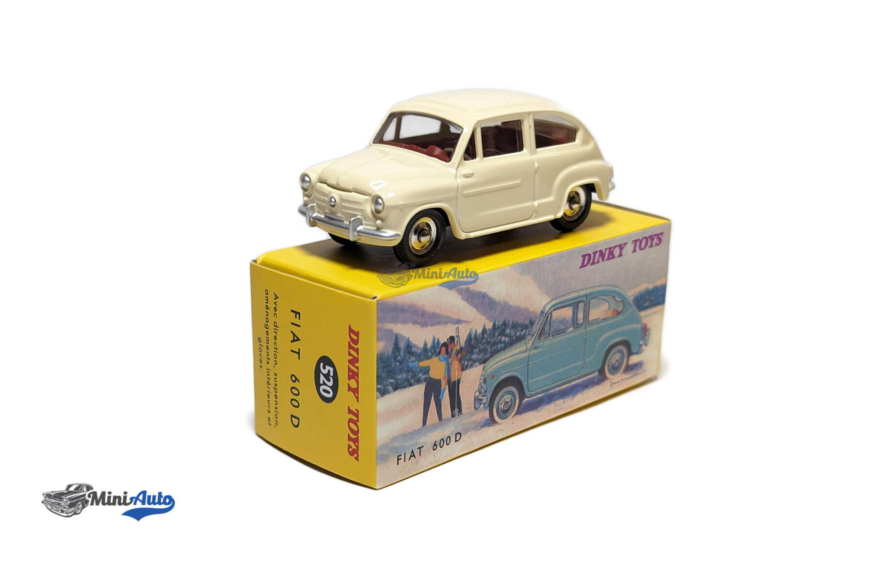 Fiat 600D - 1962 - White - Image 1