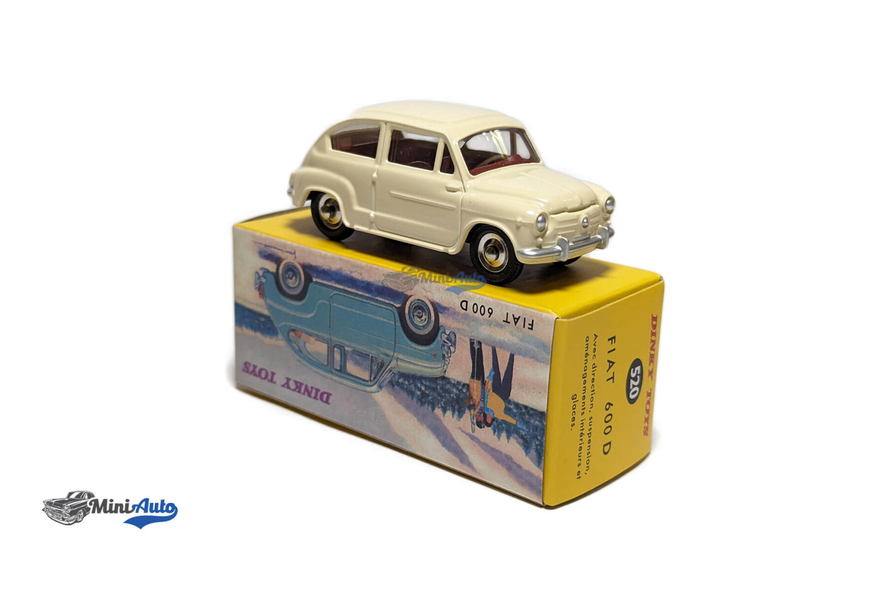 Fiat 600D - 1962 - White - Image 5