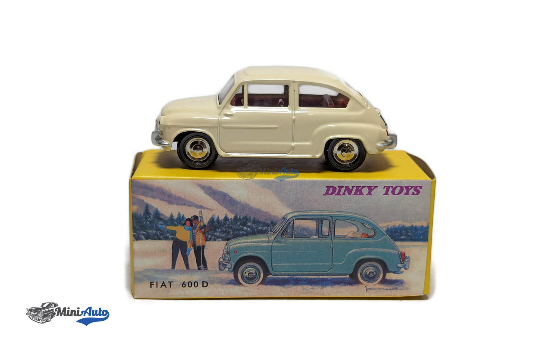 Fiat 600D - 1962 - White - Image 2