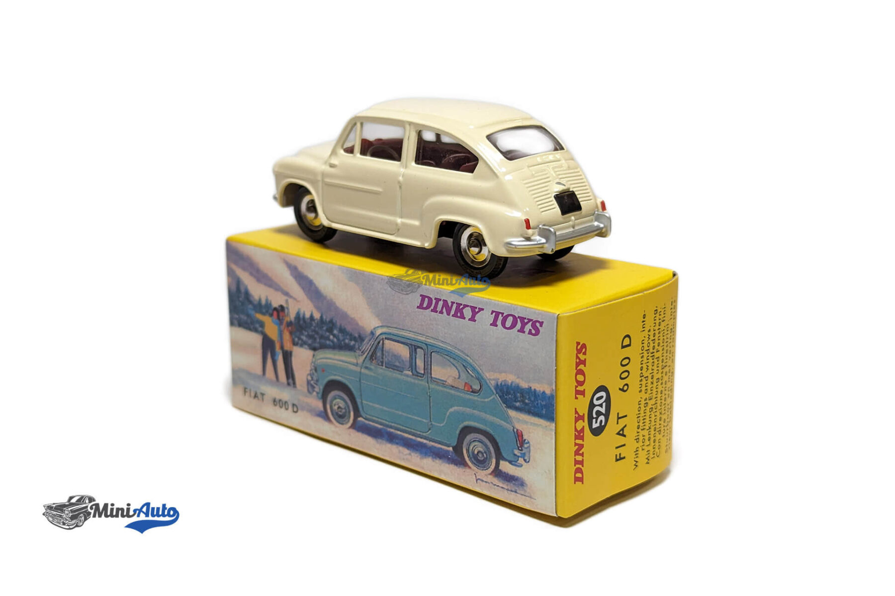 Fiat 600D - 1962 - White - Image 6