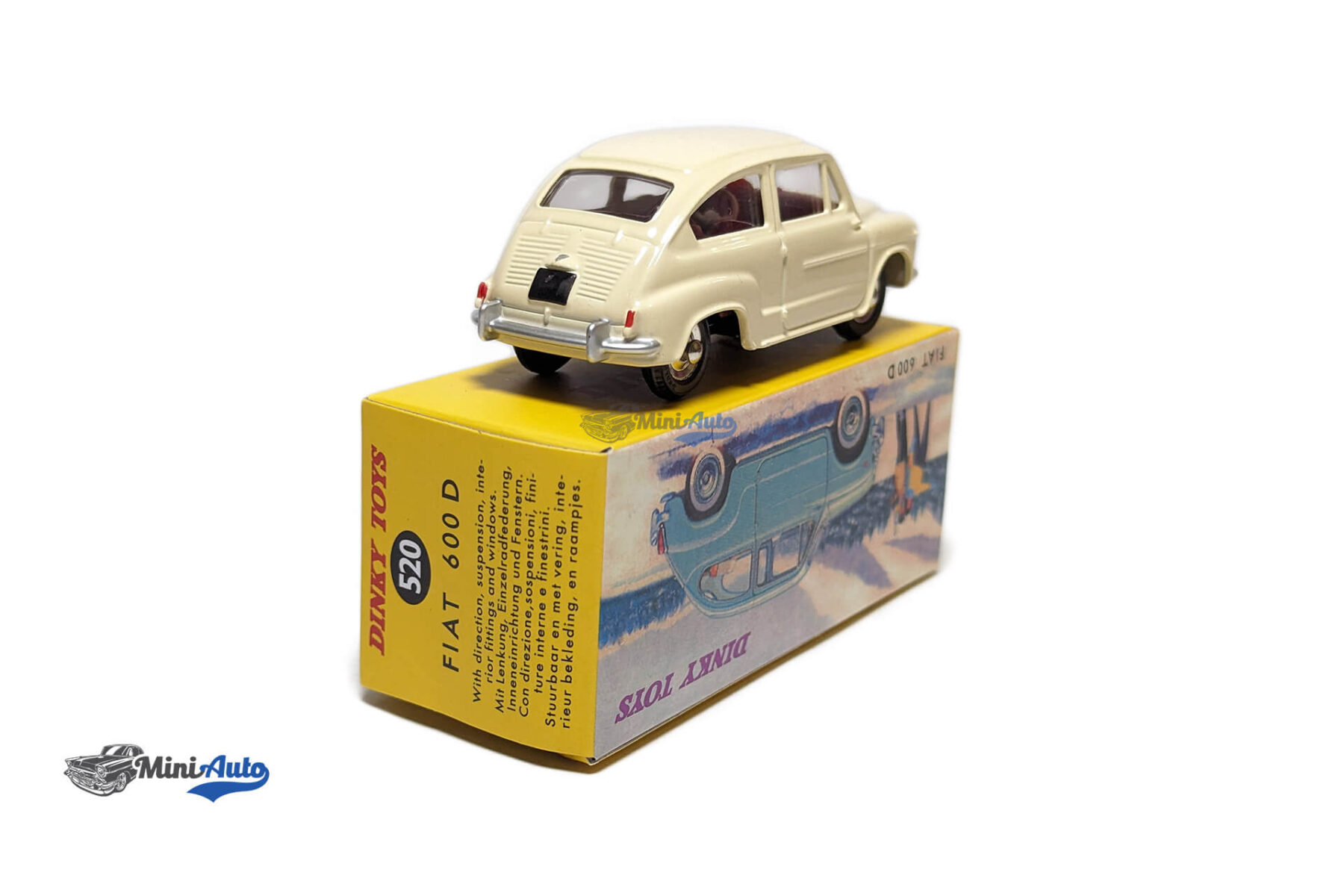 Fiat 600D - 1962 - White - Image 7
