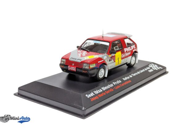 Seat Ibiza Bimotor Proto rally de Tierra de Lloret de Mar Servia/Corominas - 1988 - Red