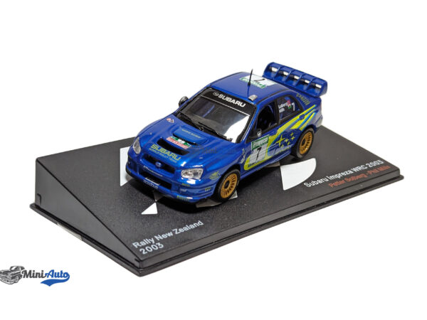 Subaru Impreza WRC #7 New Zealand Rally P. Solberg - P. Mills - 2003 - Blue