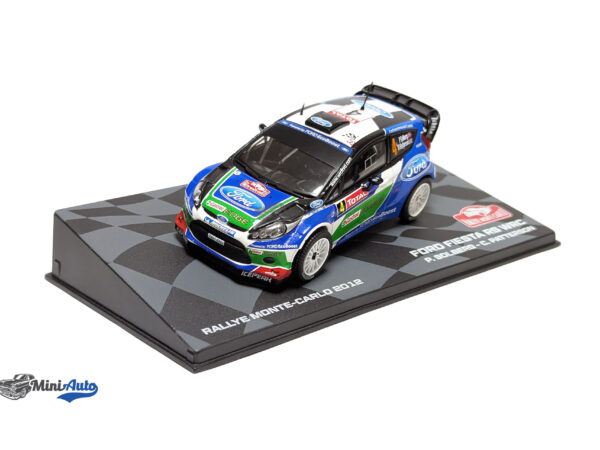 Ford Fiesta RS WRC #4 P. Solberg/C. Patterson Rally Monte Carlo - 2012 - Blue/White