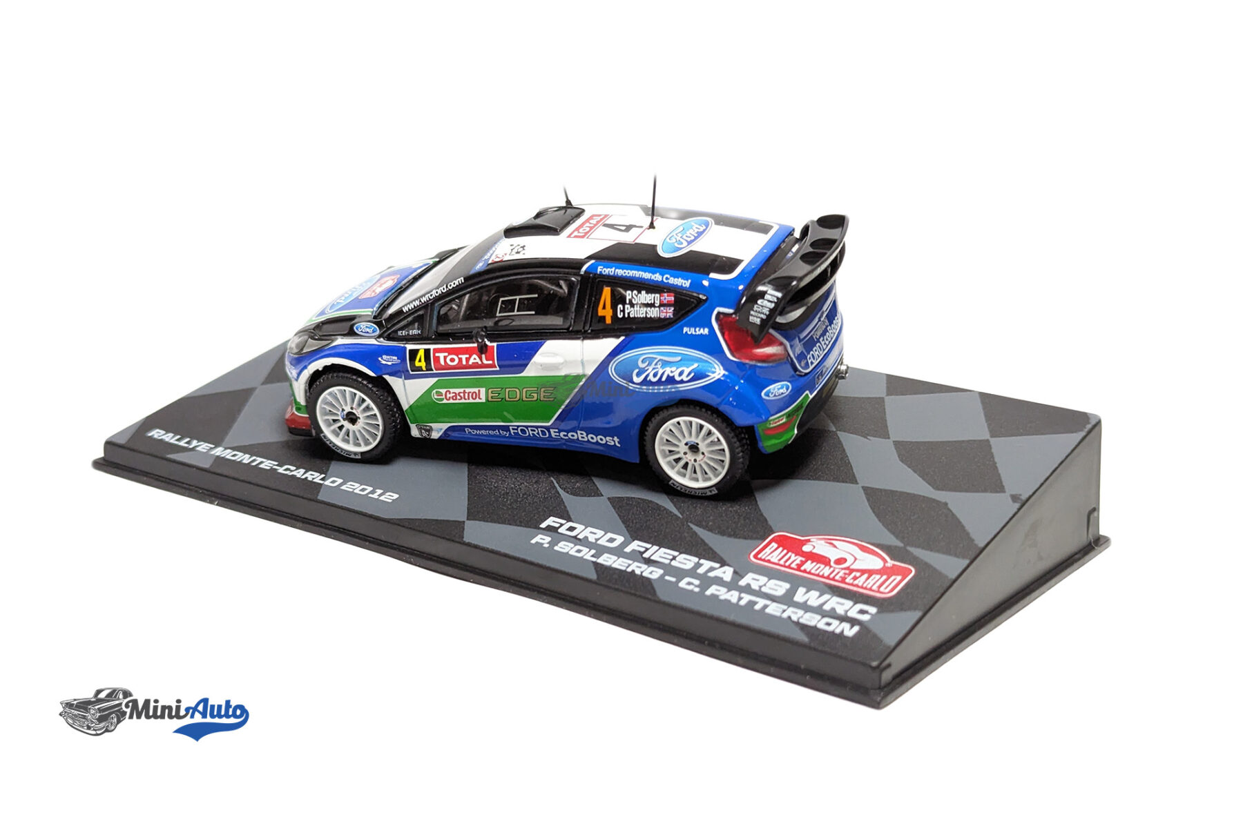 MAGRASU2003----Subaru-Impreza-WRC-#7-New-Zealand-Rally-P.-Solberg---P.-Mills-----2003---Blue_5 Ford Fiesta RS WRC #4 P. Solberg/C. Patterson Rally Monte Carlo - 2012 - Blue/White - Image 7