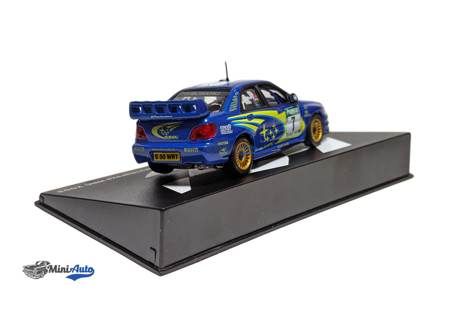 Subaru Impreza WRC #7 New Zealand Rally P. Solberg - P. Mills - 2003 - Blue - Image 6