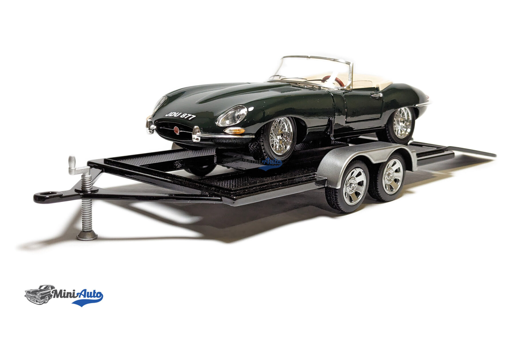 Die Cast Auto Trailer. Good for all your 1/18 modelcas - Black - Image 11