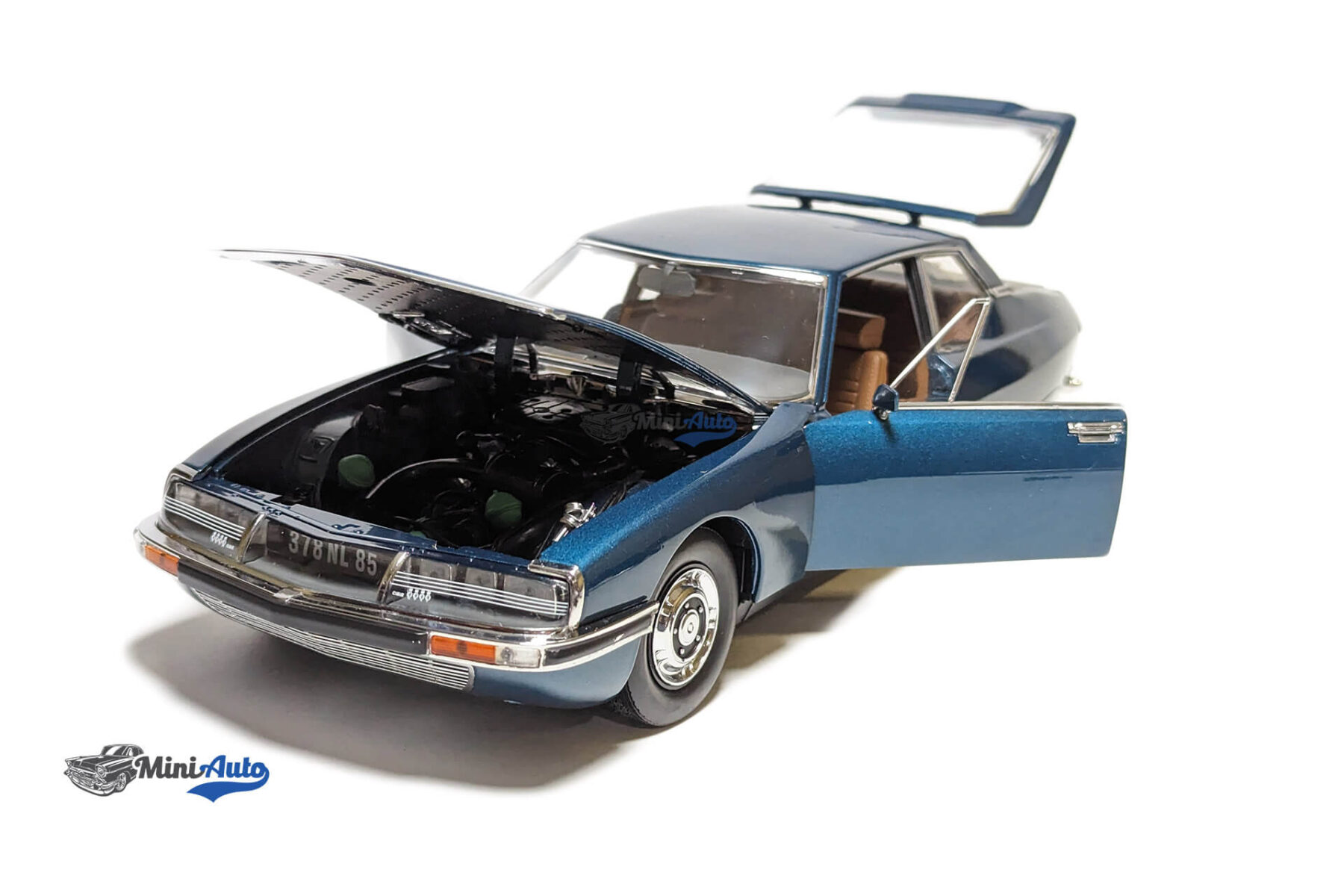 Citroen SM Maserati - 1972 - Blue - Image 2