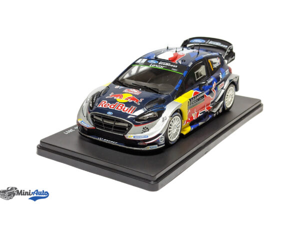 Ford England Fiesta WRC Team M-Sport N1 winner Rally Montecarlo World Champion 2017 S.Ogier-J.Ingrassia - Blue Red Yellow