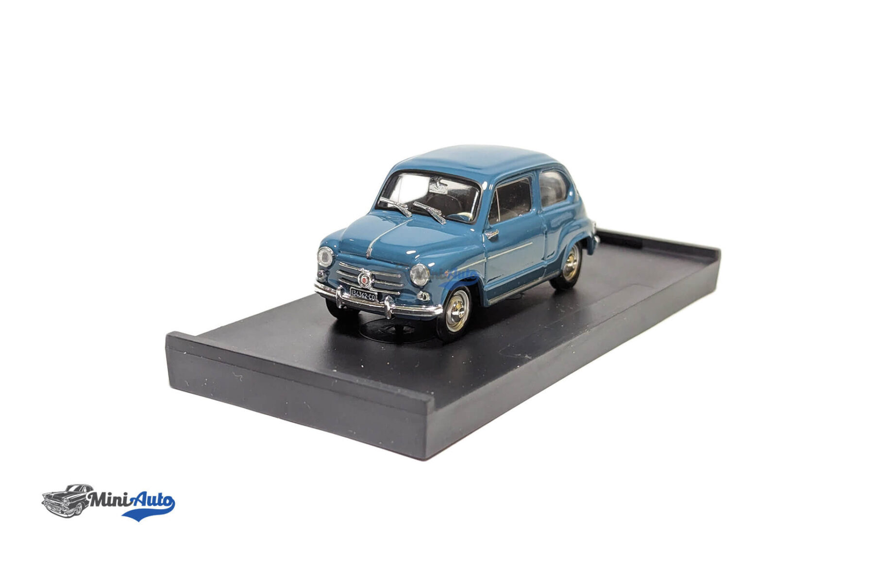 Fiat 600D Berlina 1960 - Blue - Image 3