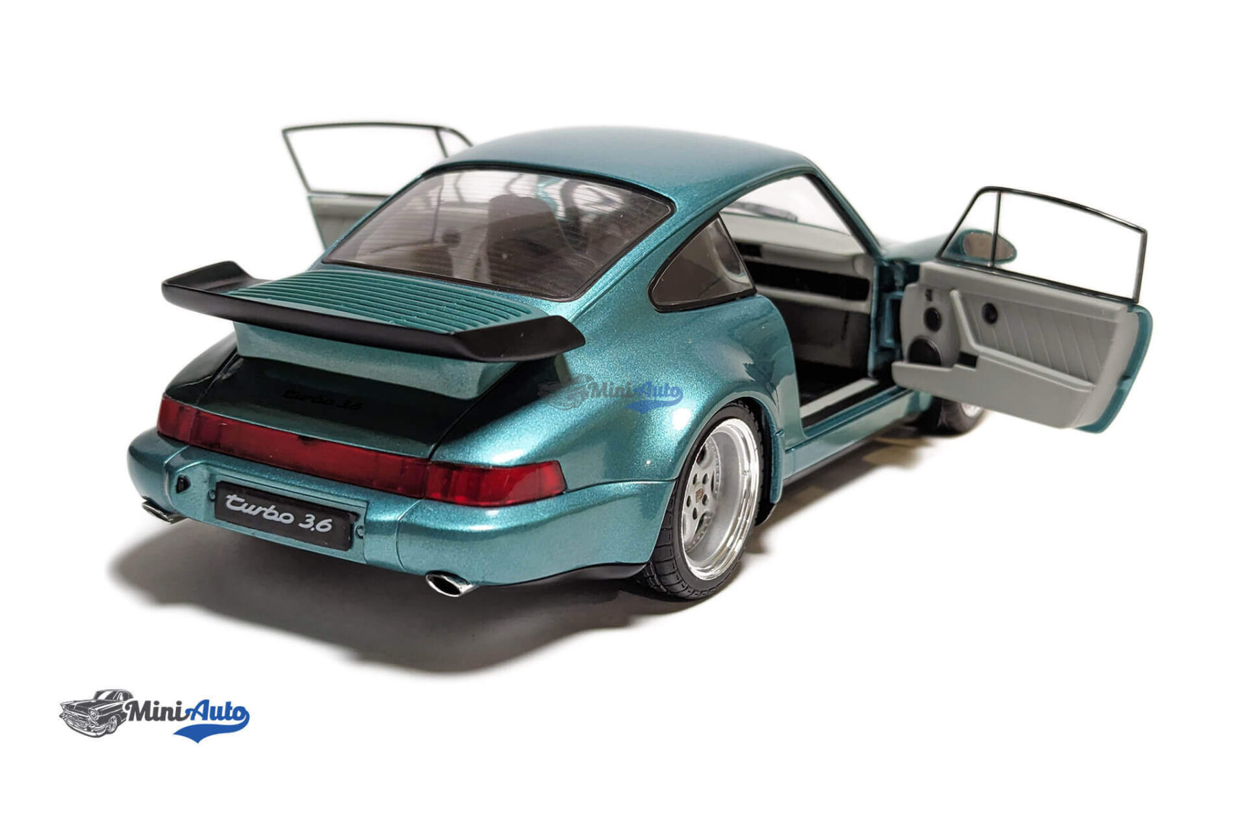 Porsche 911 964 Turbo 3.6 Coupe - 1991 - Green - Image 3