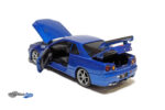 Nissan GT-R34 V-spec II - 2002 - Blue - Image 4