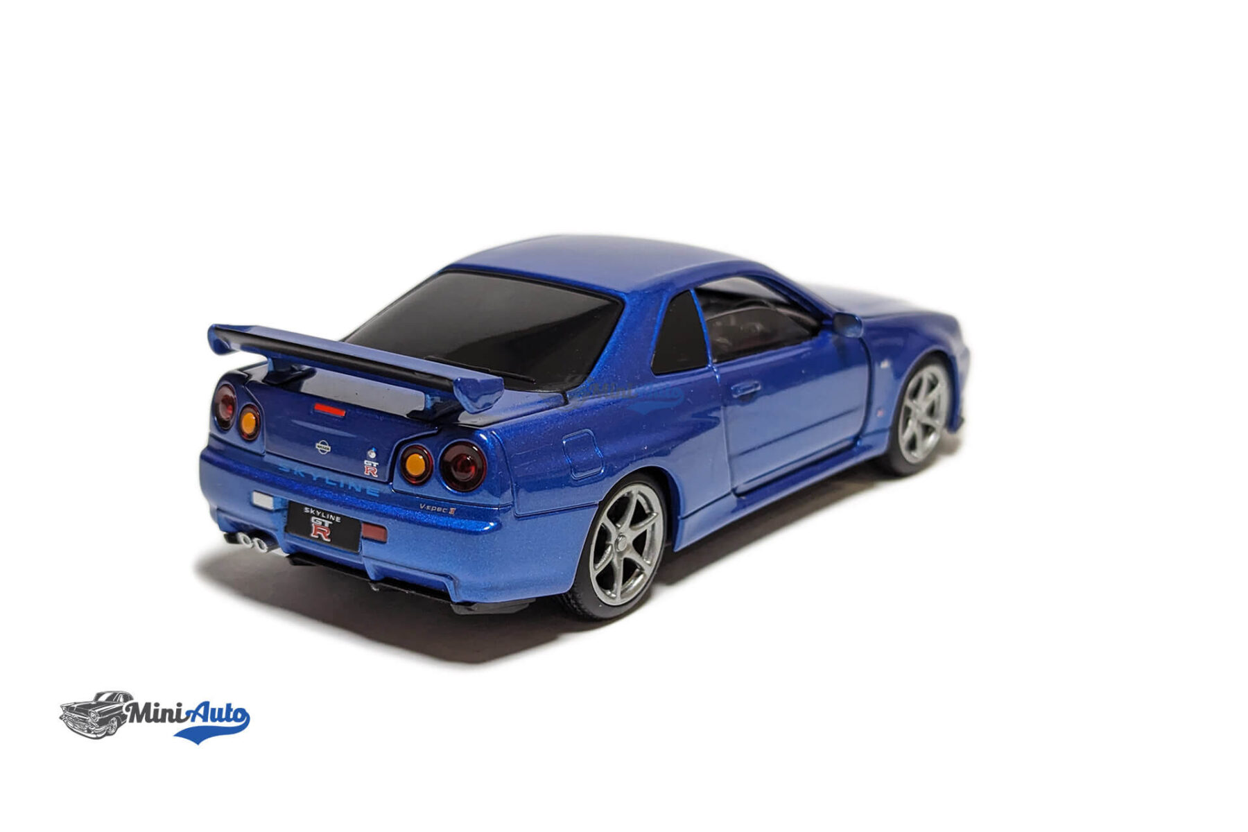 Nissan GT-R34 V-spec II - 2002 - Blue - Image 9