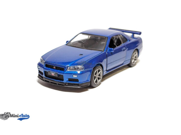 Nissan GTR-R34 V-Spec II - Blue (1:36)