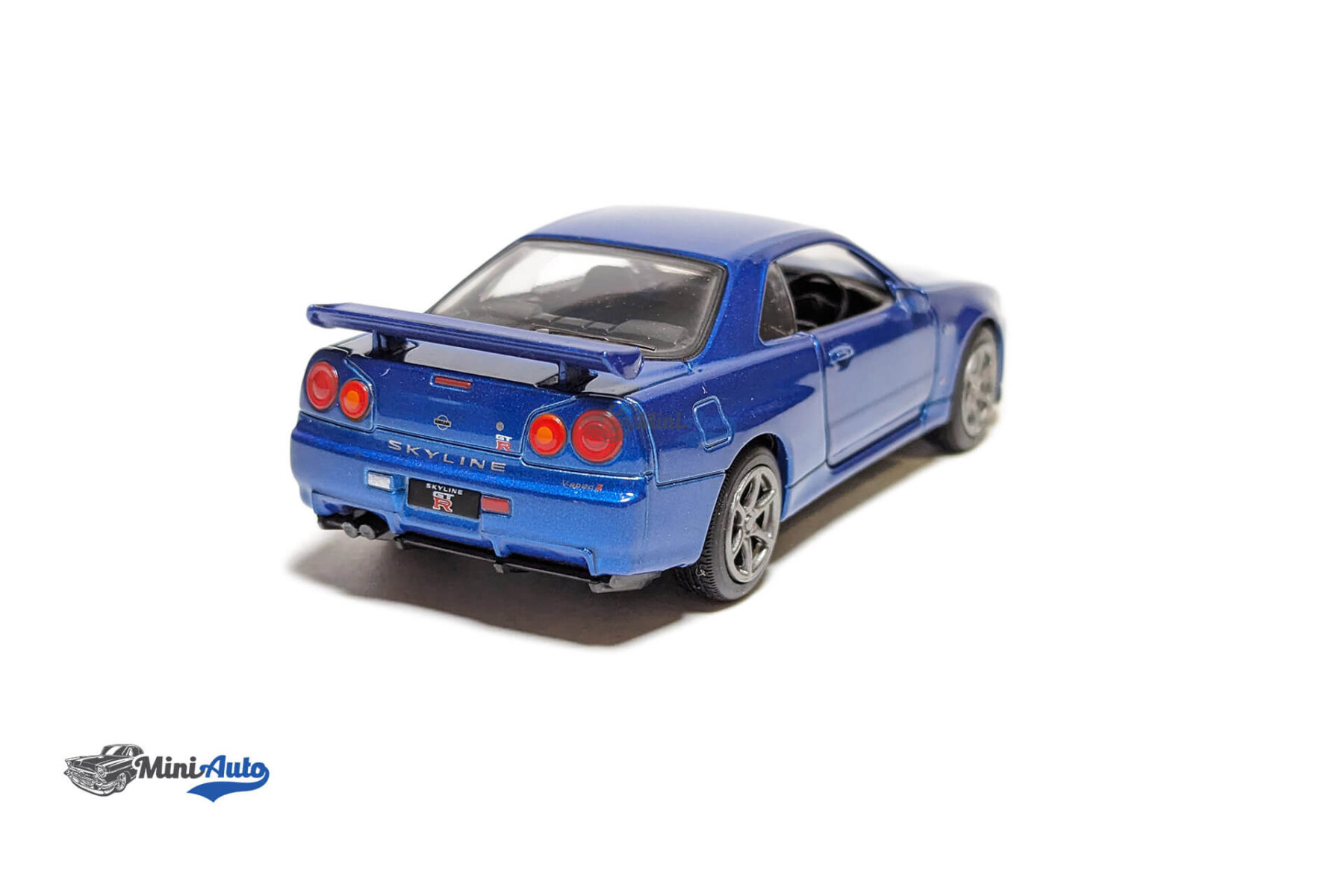 Nissan GTR-R34 V-Spec II - Blue (1:36) - Image 5