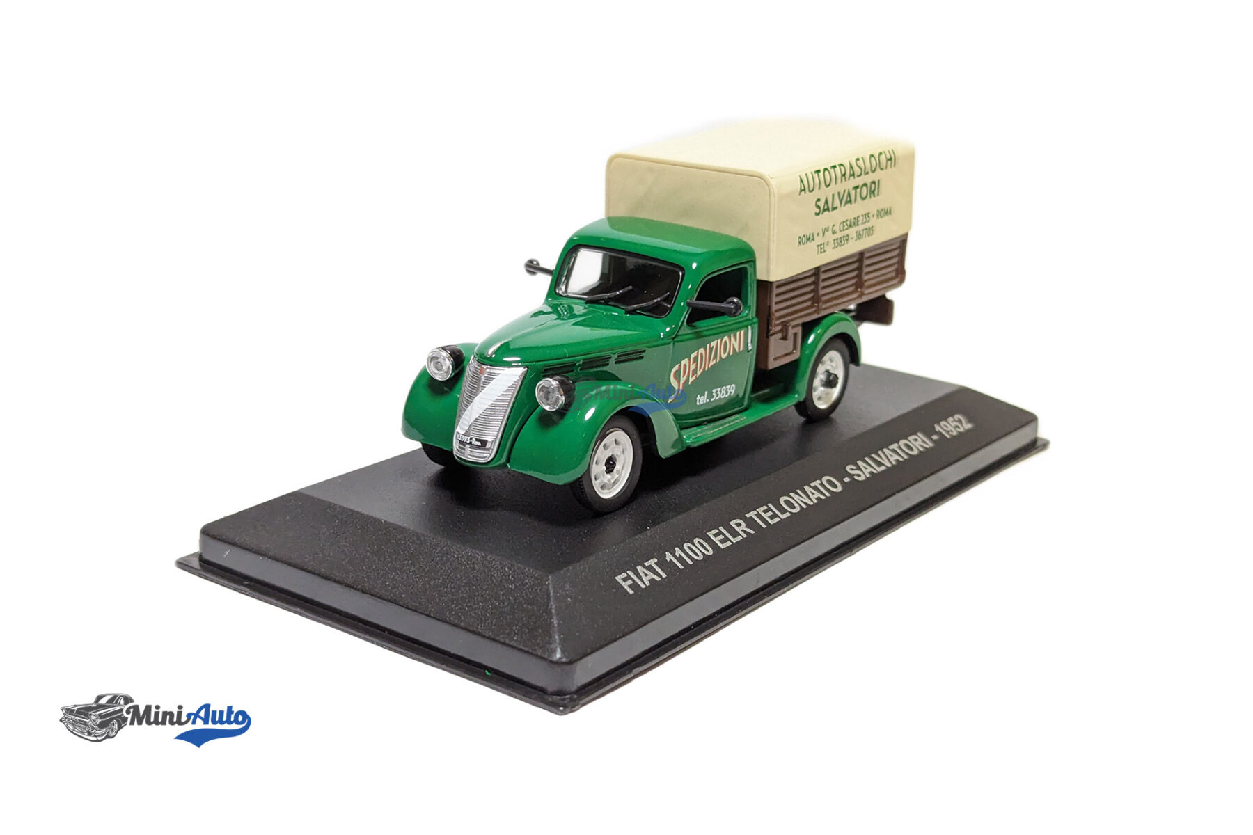 Fiat 1100 ELR Telonato Salvatori - 1952 - Green - Image 3