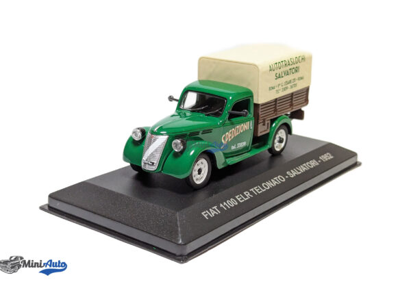 Fiat 1100 ELR Telonato Salvatori - 1952 - Green