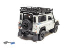 Land Rover Defender with roof rack - White Black - Image 6