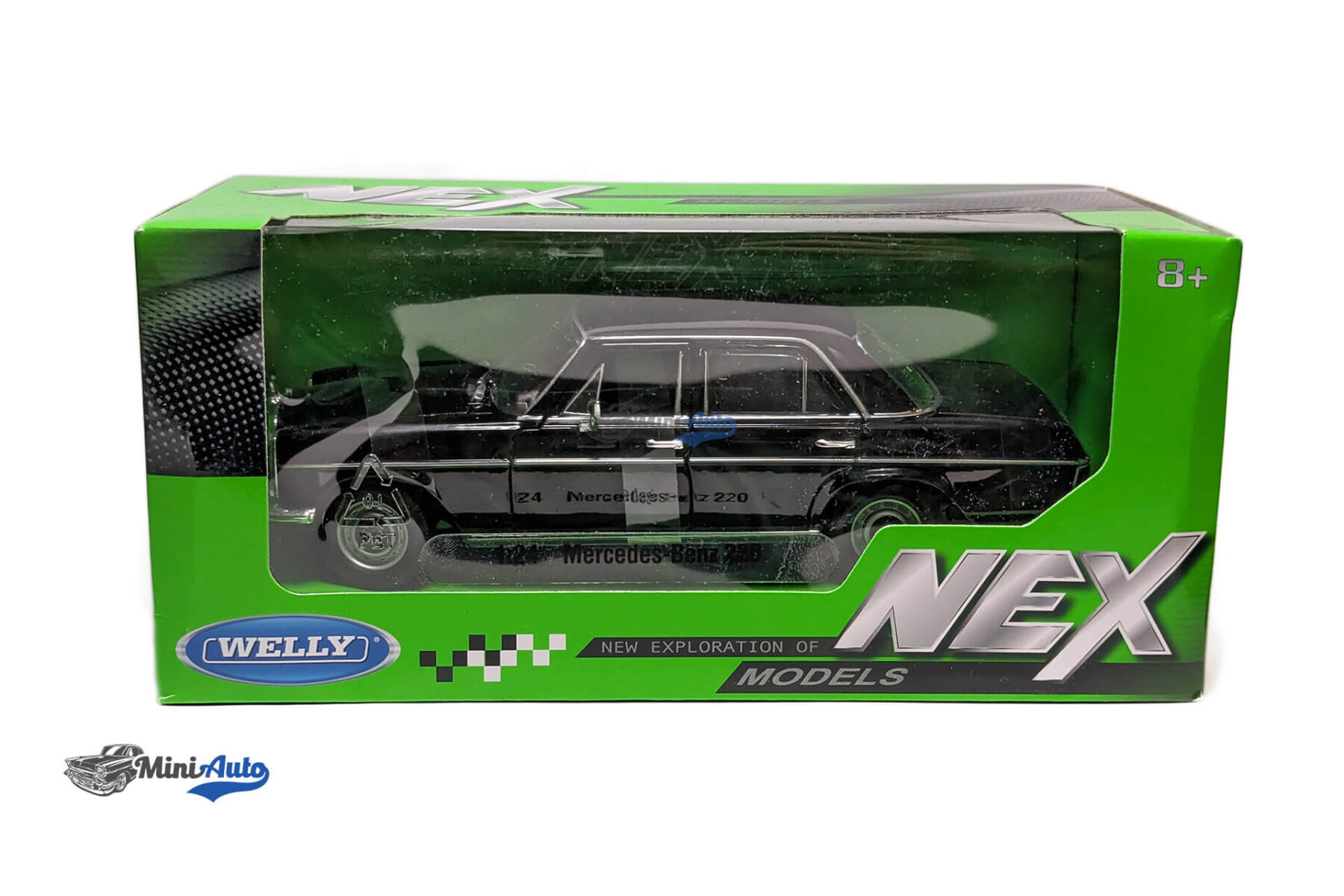 WEL24091W-BLACK---Mercedes-220-(W115)---1968---Black_11 Mercedes 220 (W115) - 1968 - Black - Image 12