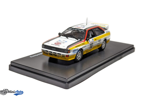 Audi Quattro N 10 Winner Rally Acropolis S.blomqvist - B.cederberg - 1984 - Yellow