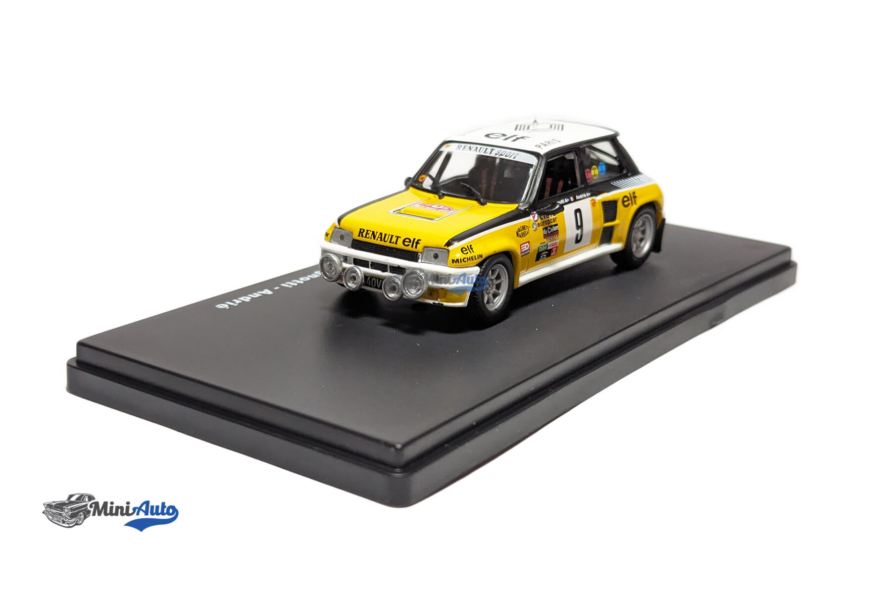 Renault R5 Turbo N 9 Winner Rally Montecarlo J.ragnotti - J.m.andrie - 1981 - Yellow - Image 3