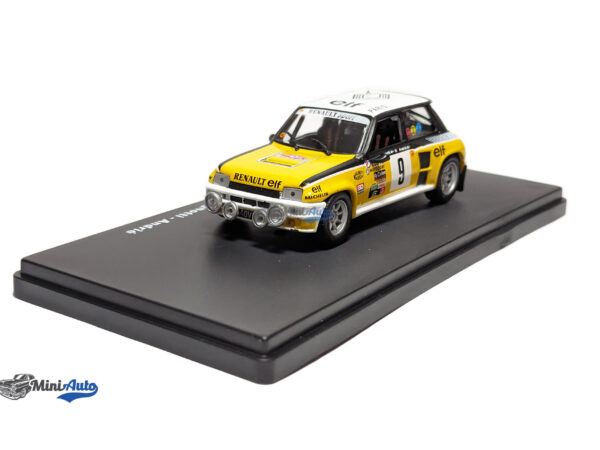 Renault R5 Turbo N 9 Winner Rally Montecarlo J.ragnotti - J.m.andrie - 1981 - Yellow