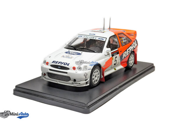 Ford Escort WRC #5 Winner Rally Indonesia 1997 Sainz, Moya - White/Orange