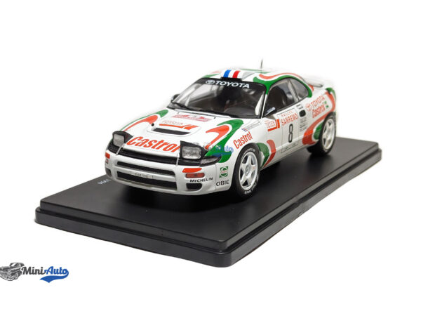 Toyota Celica (ST185) Turbo, No.8, Castrol, Rallye WM, Rallye San Remo, D.Auriol/B.Occelli, 1994 - White