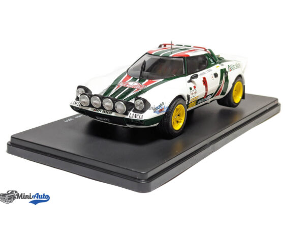Lancia Stratos HF #1 Winner Rallye Monte Carlo 1977 Munari, Maiga - White