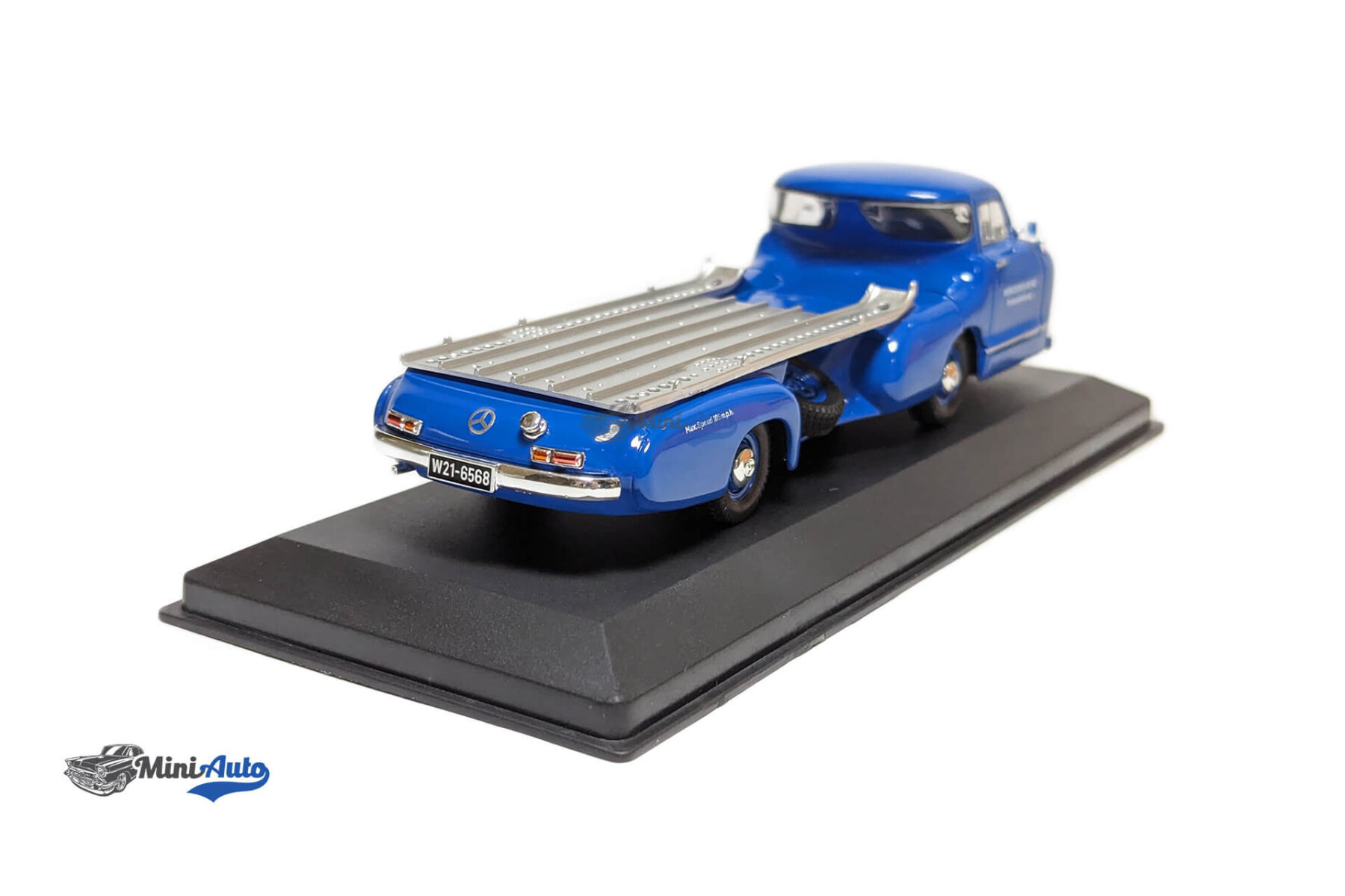 Mercedes Race car-quick Transportation 1955 - Blue - Image 4