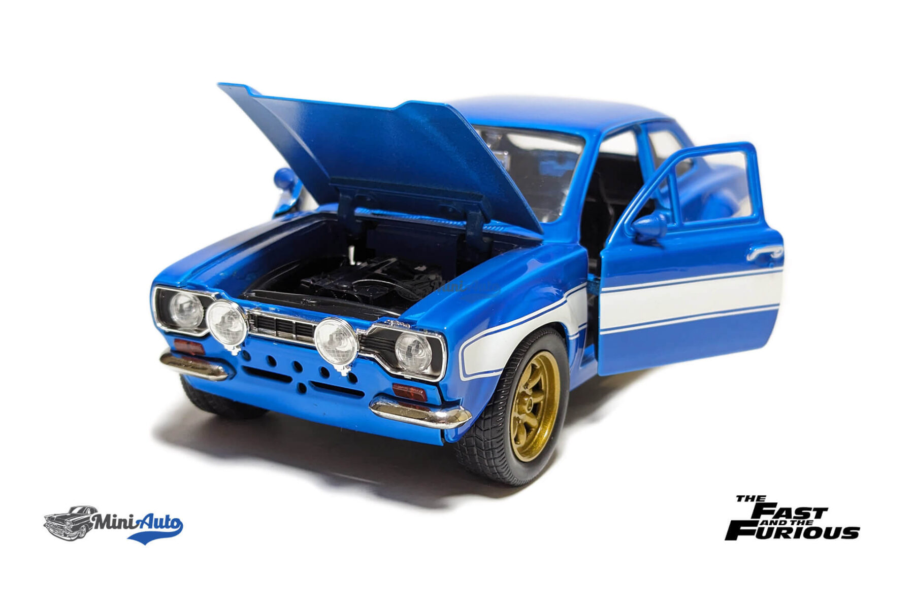 Brian’s Ford Escort RS2000 MK1 Fast & Furious - Blue - Image 2