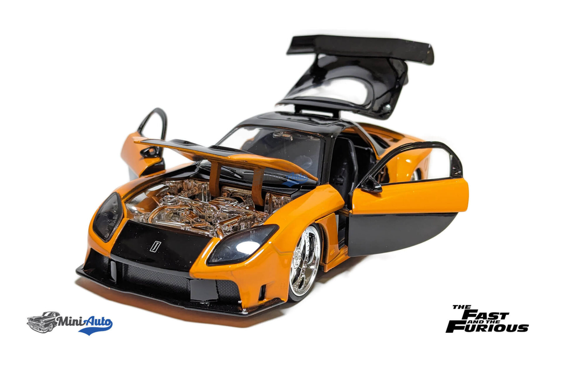 JADA253203058---Han's-Mazda-RX-7-F&F---1993---Orange_4 Han’s Mazda RX-7 F&F - 1993 - Orange - Image 2