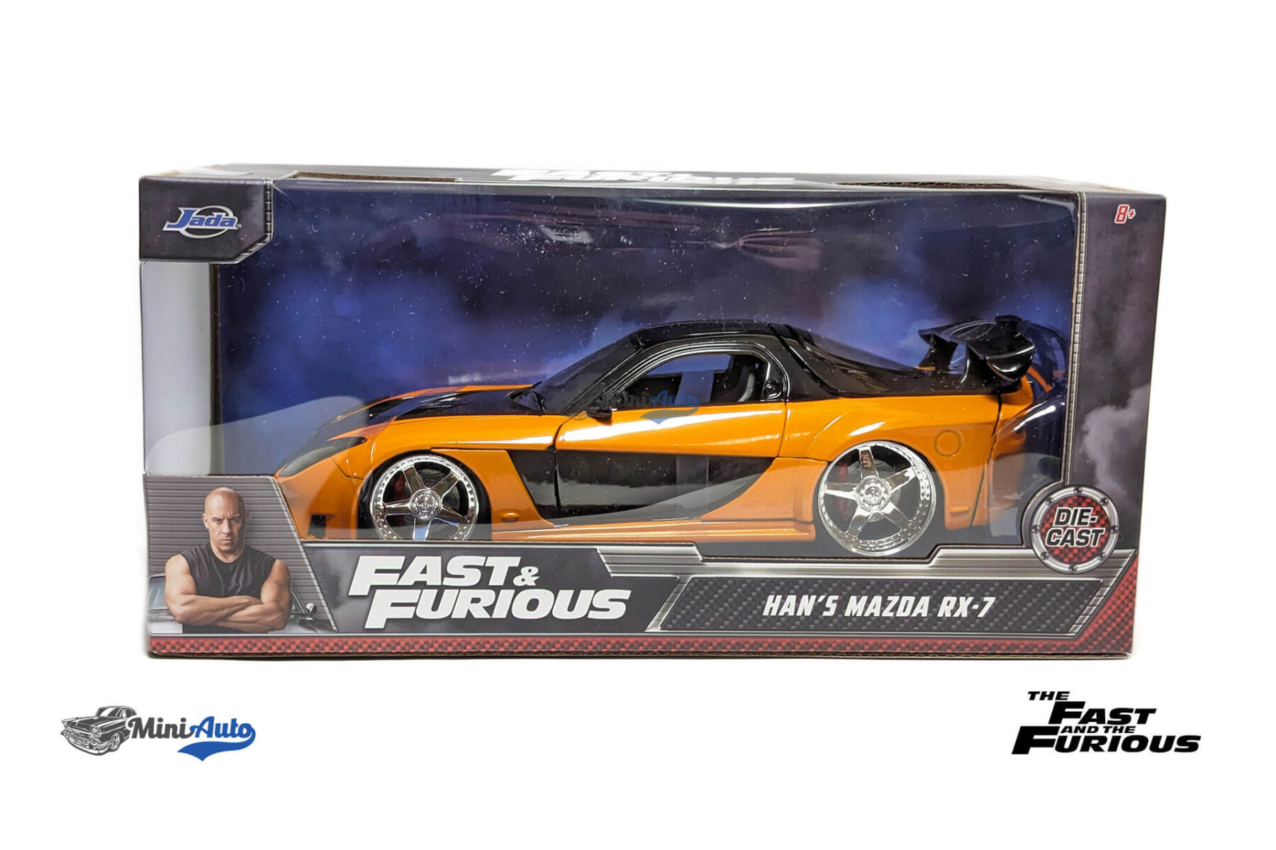 JADA253203058---Han's-Mazda-RX-7-F&F---1993---Orange_6 Han’s Mazda RX-7 F&F - 1993 - Orange - Image 7