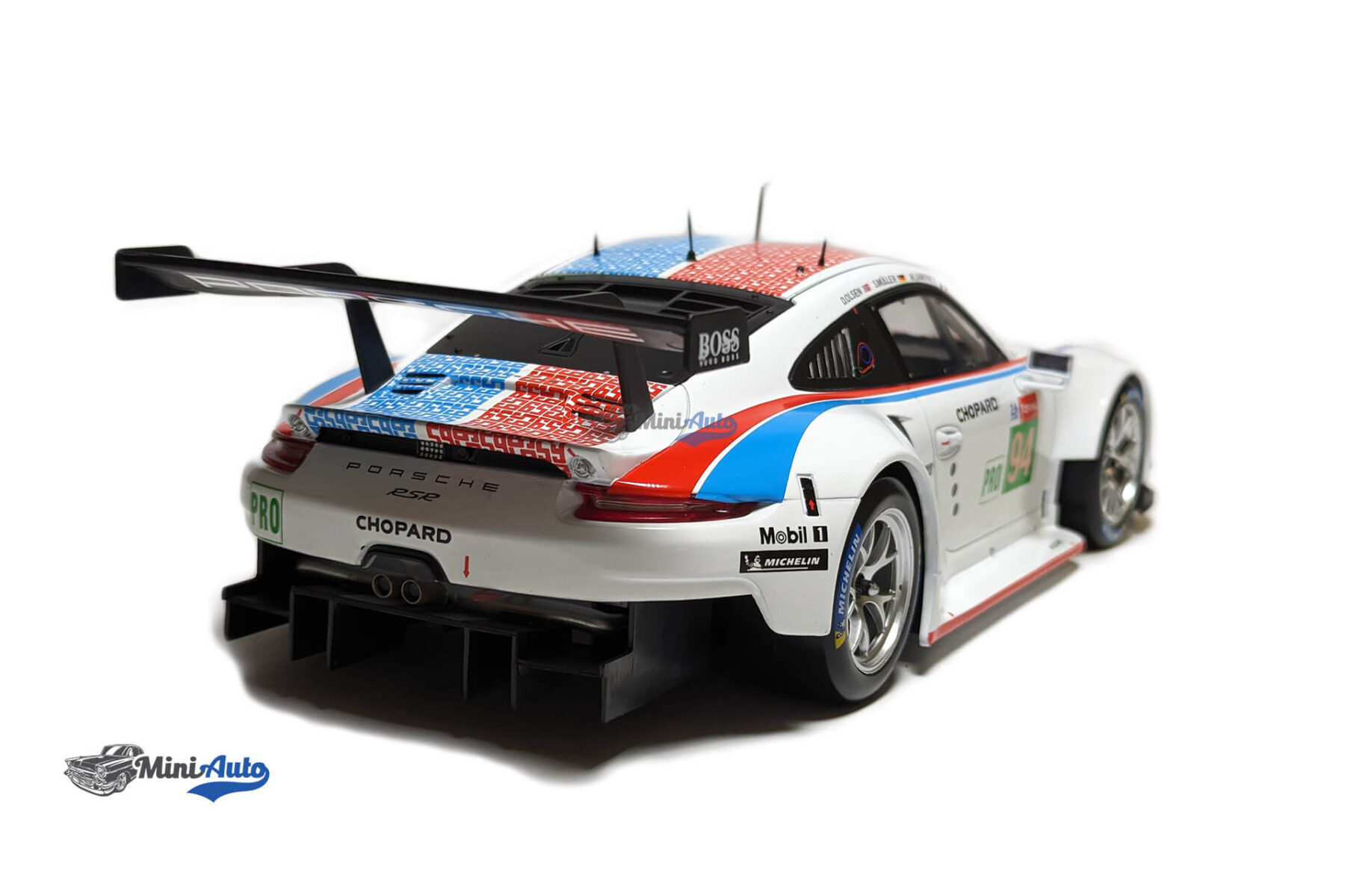 Porsche 911 (991) RSR #94 24h LeMans 2019 Porsche GT Team - White - Image 4