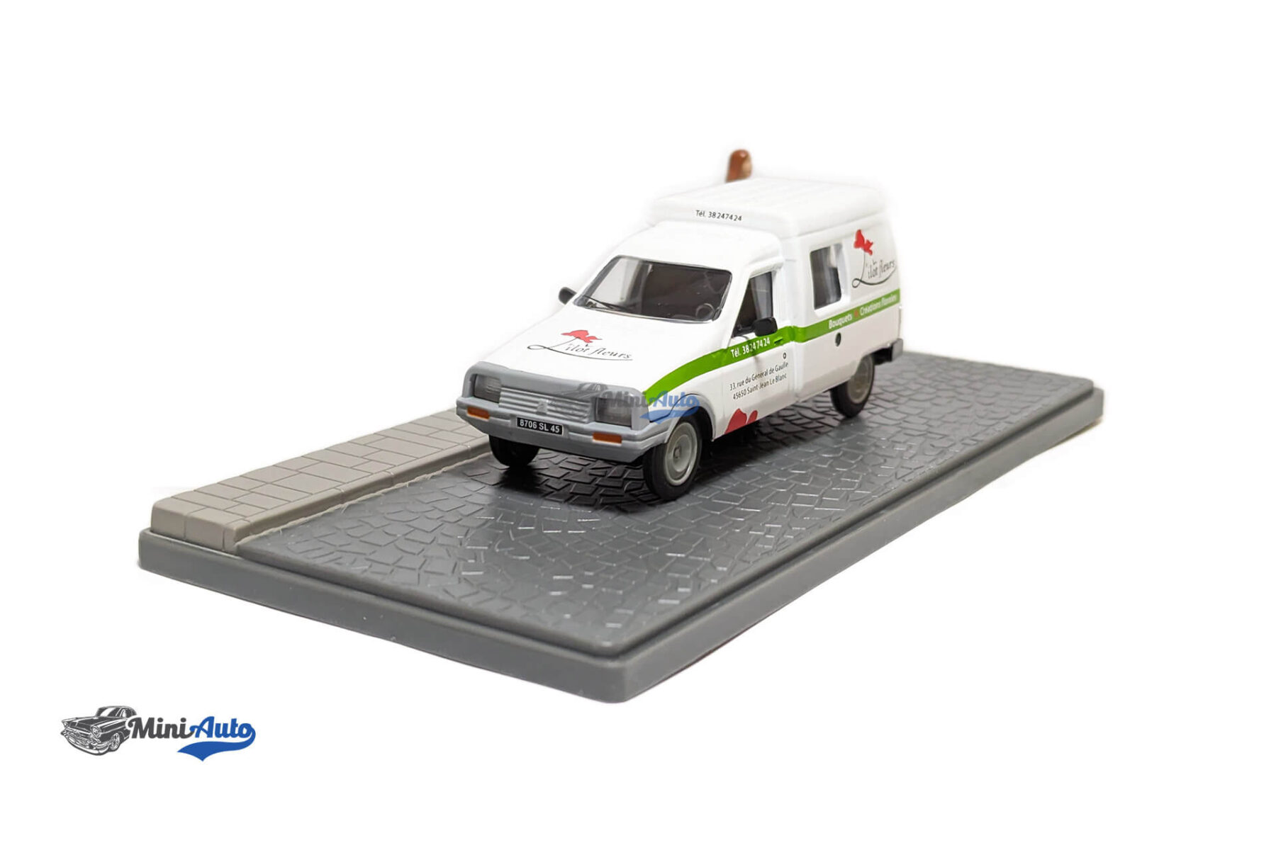 Citroen C15 Lilot Fleurs - White - Image 3