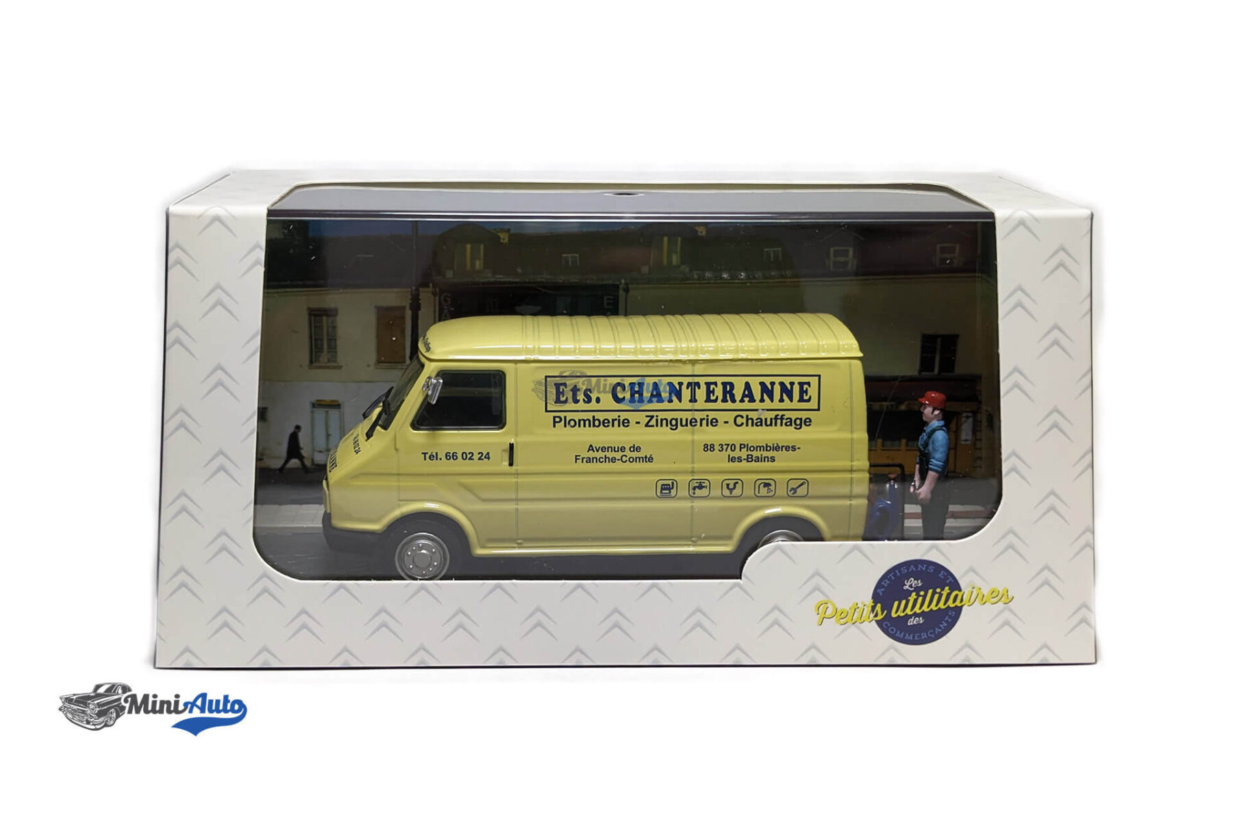 Citroen C35 Ets. Chanteranne Plomberie Petit Utilitaires - Yellow - Image 5