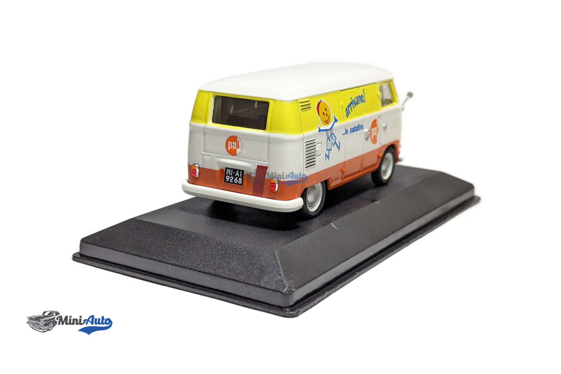 Volkswagen T1c Bus 1965 - White/Orange/Yellow - Image 4