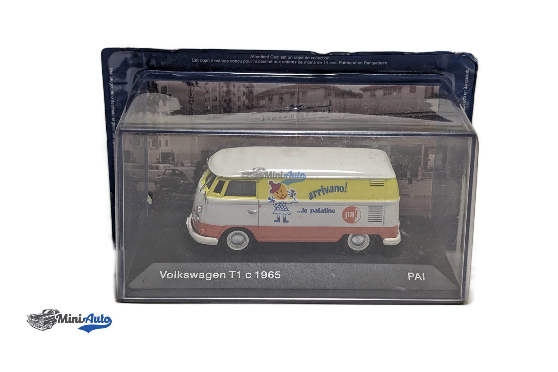Volkswagen T1c Bus 1965 - White/Orange/Yellow - Image 5