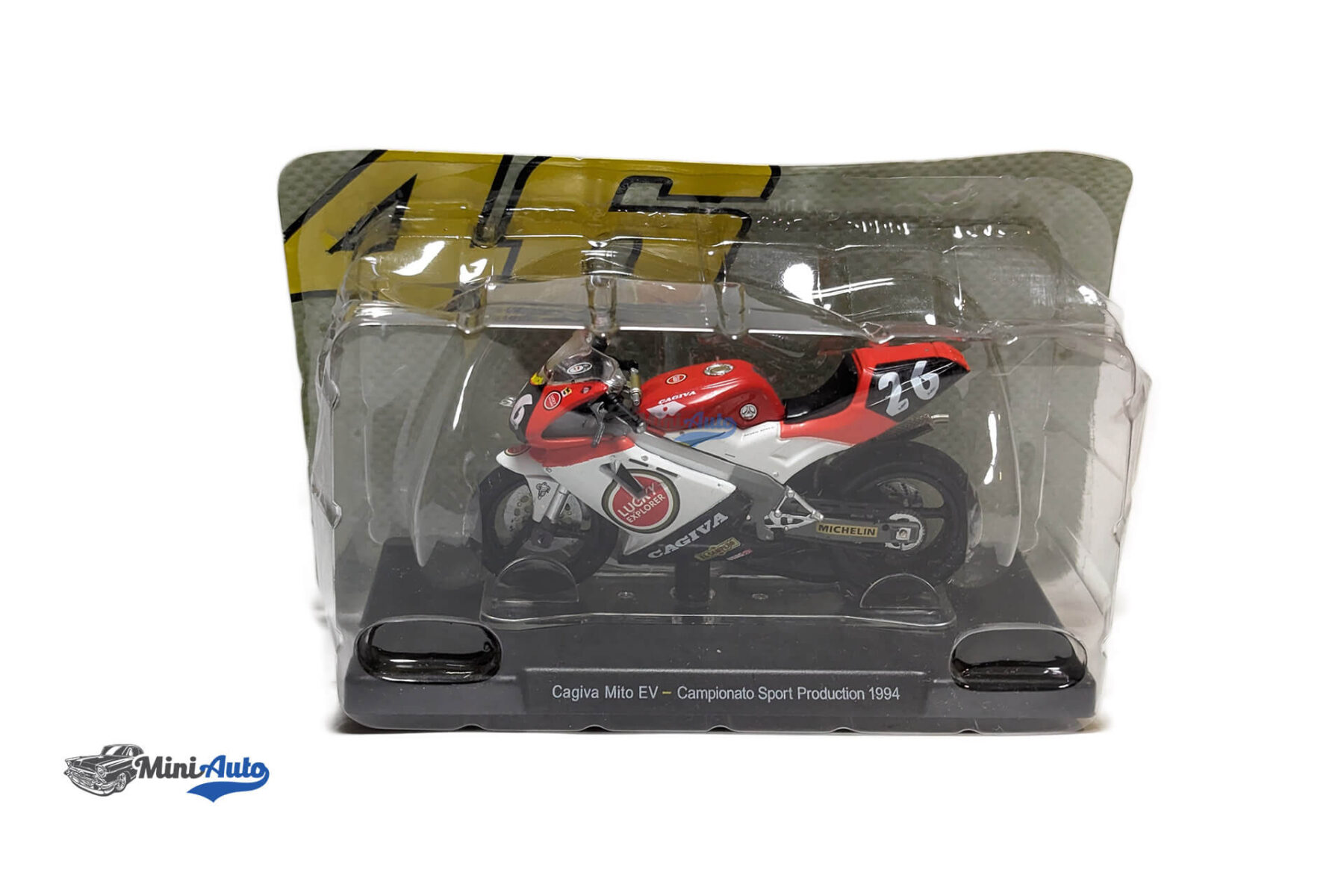 Cagiva Mito Sport Production Valentino Rossi - Red/White/Black - Image 5