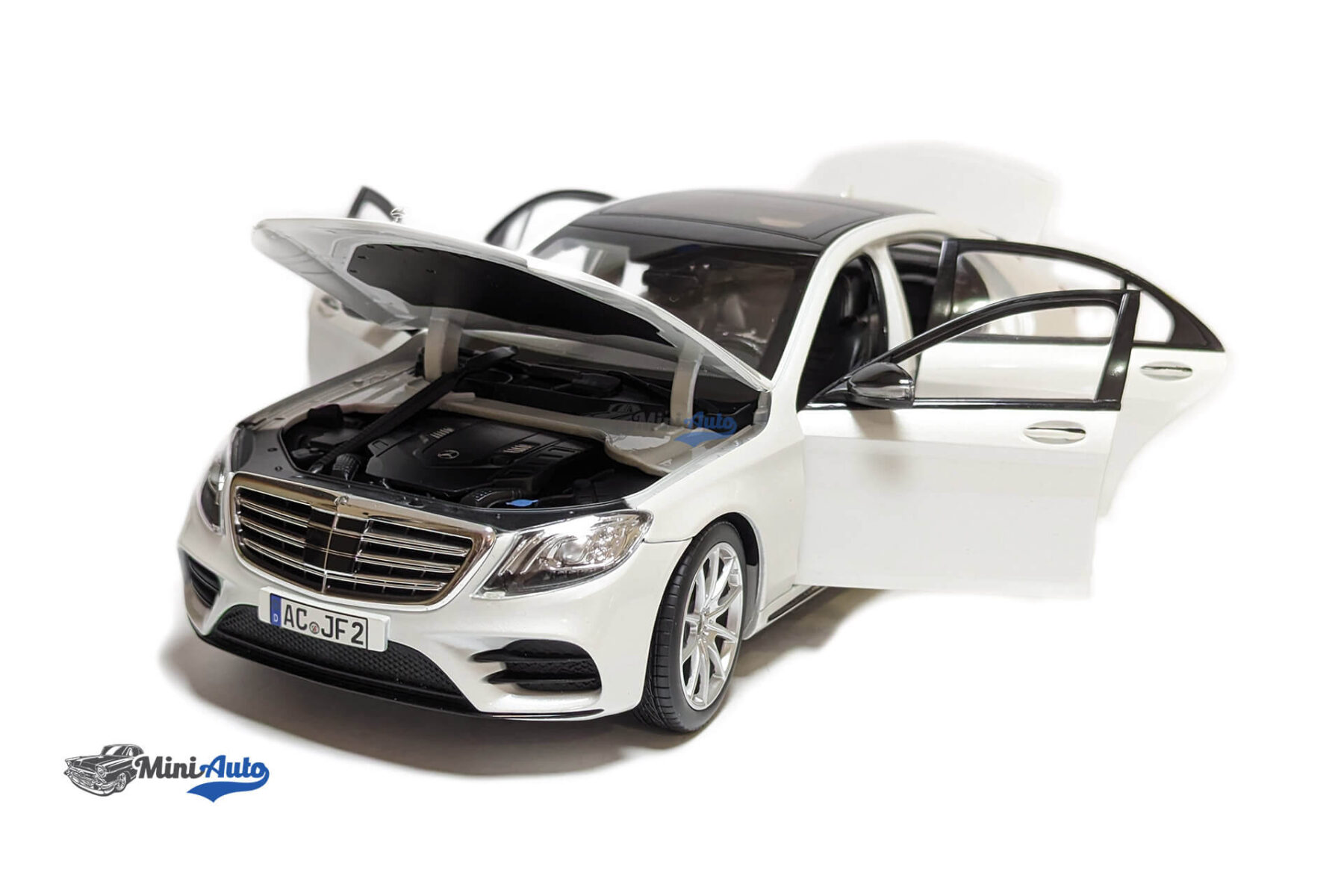 Mercedes Benz S-Class AMG line 2018 - White - Image 2