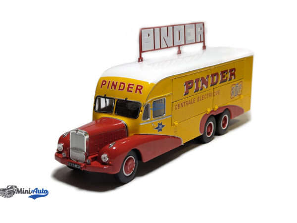 Bernard 28 Electrical Truck Pinder circus year 1951 - Yellow/Red
