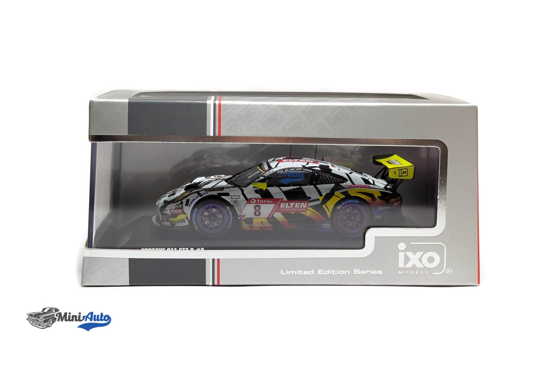 Porsche 911 GT3 R #8 24h Nürburgring 2019 Iron Force - White - Image 5