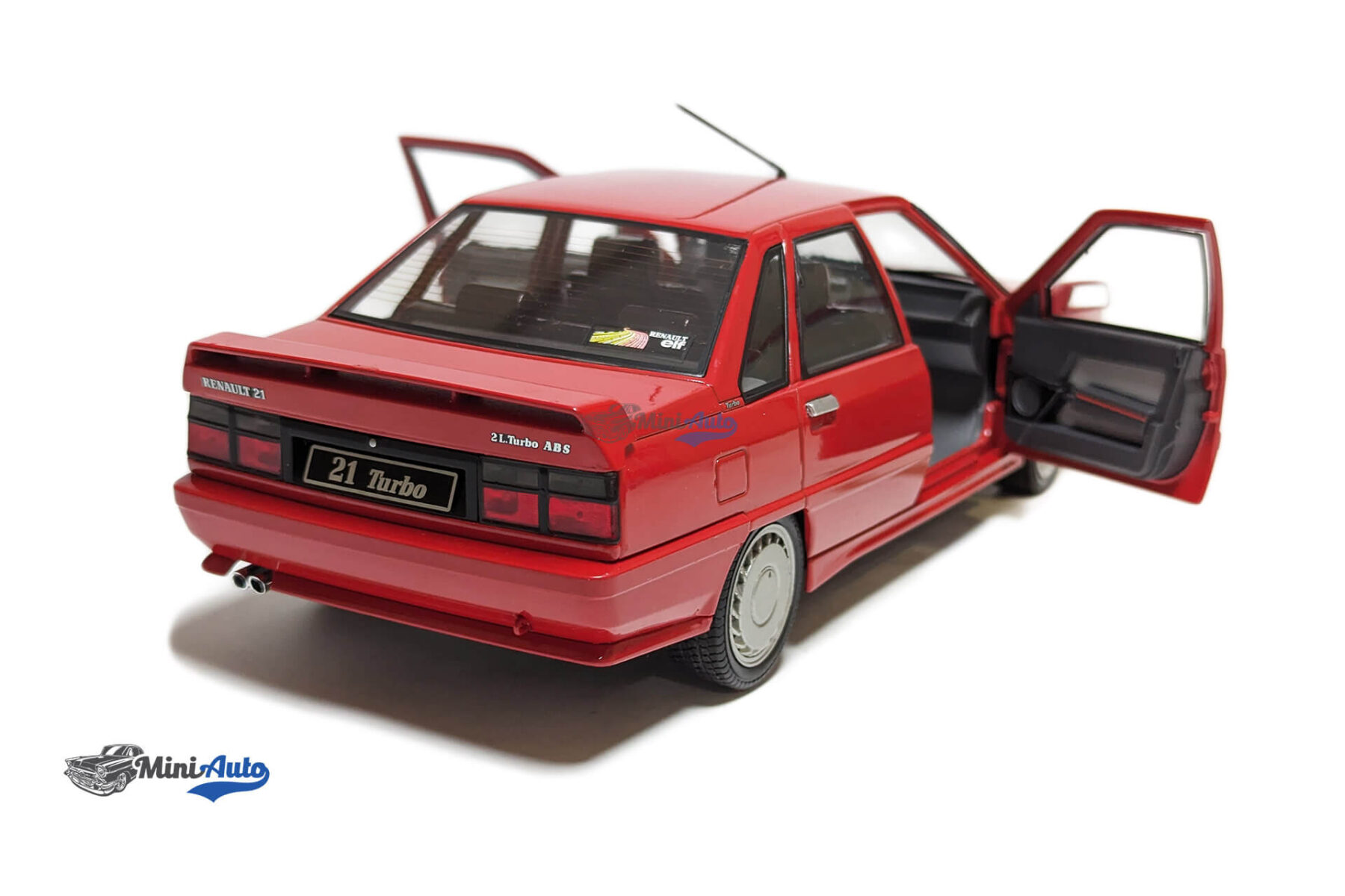 Renault R21 Turbo mk1 1988 - Red - Image 3